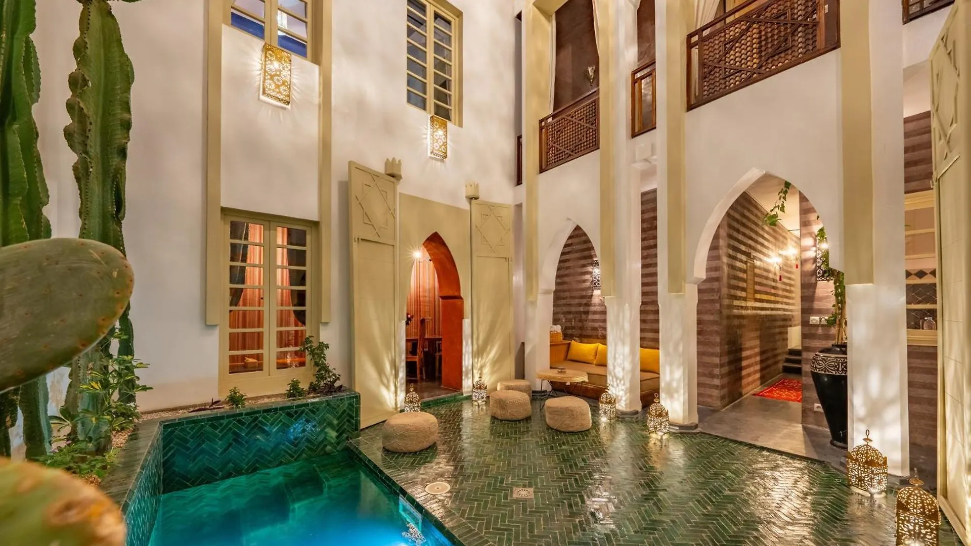 Riad Sabbar Private 4-Bedroom Riad With Heated Pool, Free Wifi & Breakfast Marrakesh 0*,  Morocco